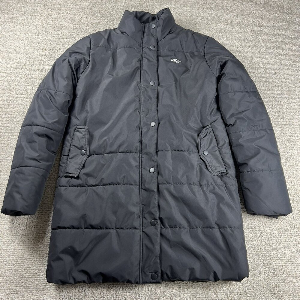 Wantdo Lined Puffer Jacket Black Girls Size 14-16